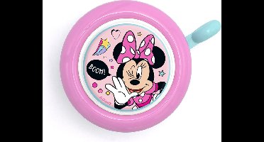 Disney Minnie Mouse Fietsbel Meisjes Roze/lichtblauw