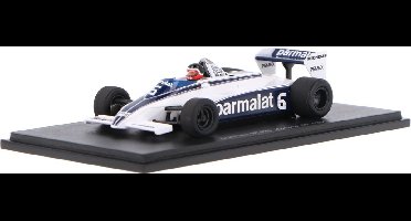 Brabham BT49C Spark Models Modelauto 1:43 1981 Hector Rebaque Parmalat Racing Team S4348 Monaco GP