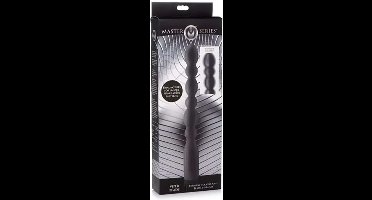 XR Brands Viper Beads - Silicone Anal Beads Vibrator black