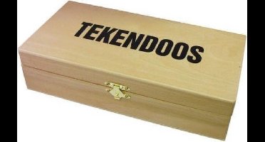 Twisk teken en verfspullen Tekendoos 27x15x8cm