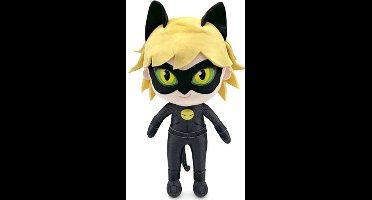 Cat Noir - Miraculous Ladybug Pluche Knuffel 30 cm