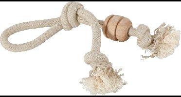 Zolux wild mix touw met hout handvat - Default Title