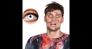 Boland - Paar 3-maandslenzen Zombie - Volwassenen - Halloween en Horror - Halloween contactlenzen - Horror