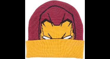 Captain America - Beanie met Gebreide Patroon