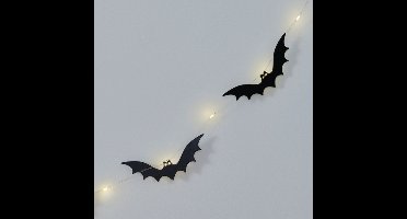 Ginger Ray - Vleermuizen Hout Halloween met lichtgevende ogen - Halloween - Halloween Decoratie - Halloween Versiering