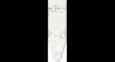 Mouwplankovertrek 3 Laags, 59 x 21 cm. Beige met Woorden