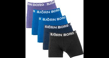 Björn Borg jongens cotton stretch 5P boxers basic multi II