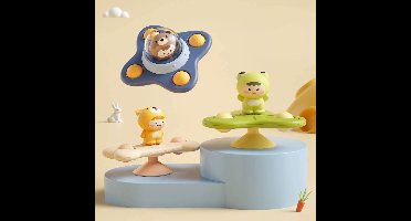 3 stuks set zuigplaat draaispeelgoed - Zintuiglijk badspeelgoed voor kleine kinderen, ideaal als verjaardagscadeau