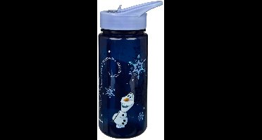 Undercover drinkfles Frozen - 500ml BPA-vrij met rietje voor kinderen.