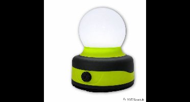 Camping lamp - Noodpakket - Werkplaats lamp- Tent lamp - Led - Haak - Groen - Magneet - Wit licht- Fel