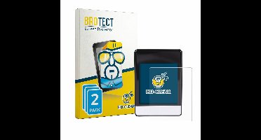 BROTECT - Screenprotector voor Asixxsix Bike Computer - Folie Beschermfolie transparant 2 Stuks