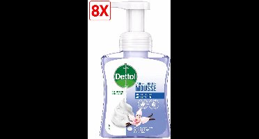 8 x Dettol Foam Handzeep Orchidee & Vanille - 250 ml