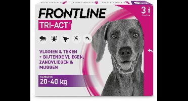 Frontline Frontline Tri-Act L - Apotheek - 4 ml 3 pip 20-40 Kg L