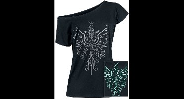 Harry Potter Phoenix Dames T-shirt - zwart - S