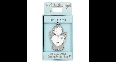 Depesche beschermengel hanger sleutelhanger 10 april geluksbrenger cadeau.