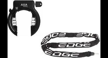 Ringslot Axa Solid Plus ART2 met insteekketting Edge 140cm