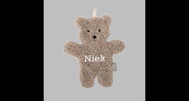 Speendoekje Teddy Bear met naam - baby - kraamcadeau - babyshower - geborduurd - gepersonaliseerd - Jollein