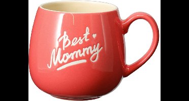 Home & Styling Mok For Mom - Best Mommy - 440ml - Roze