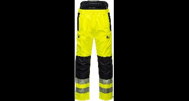 Portwest PW3 Hoge zichtbaarheid Extreme broek PW342 - Geel/Zwart - XS