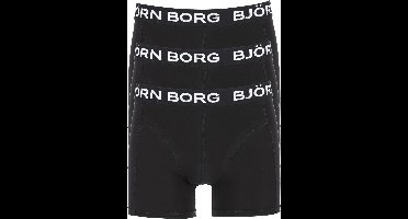 Björn Borg boxershorts Essential (3-pack) - heren boxers normale lengte - zwart