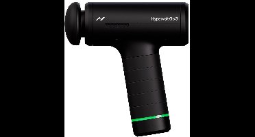 Hyperice Hypervolt Go 3 Massage Gun - Zwart - 5 Snelheden - 4 uur accu - USB-C - 2 Opzetstukken - Massage Gun Professioneel - Massage Apparaat - Massageapparaat Massagegun - Massage Pistool