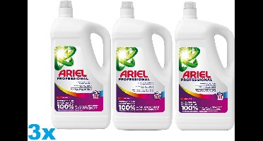 Ariel Professional Color Vloeibaar Wasmiddel – 3 x 4,95L – 330 Wasbeurten – Kleurbescherming