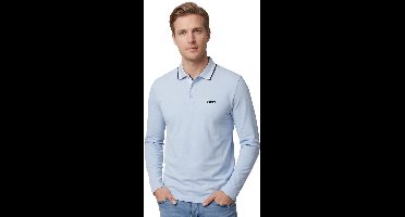 Hugo Boss polo lange mouw blauw
