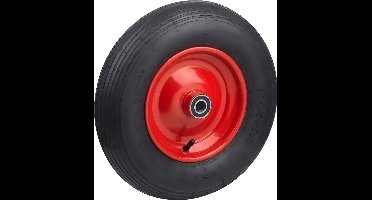 Core® Kruiwagenwiel - Kruiwagenwiel Anti Lek - Kruiwagens - Rood - 9cm x 40cm x 40cm