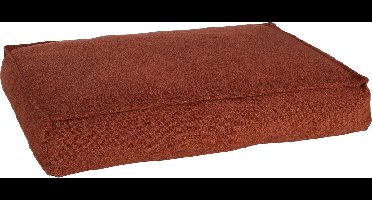 Kussen Oana Rechthoekig Terracotta met rand 100x70x18cm