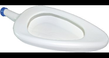 Sundo Plasfles/pan voor vrouwen - 1000 ml - Wit