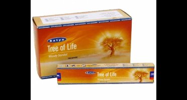 Wierookstokjes Satya Tree of Life (12 pakjes van 15 gram)