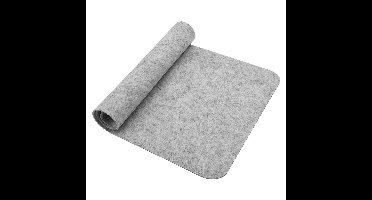Store_9 - Bureaumuismat - Antistatisch - Opvouwbaar - Lichtgrijs - Stofdicht - Geschikt voor Computers en Laptops - 68x33cm