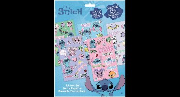 Disney Stitch Sticker Set - 5 Vellen - Blauw - Lilo & Stitch Decoratie