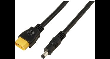 DC-stekker 2,1/5,5 mm op XT60-kabel 0,5 m TC-13619288 Zwart TRU COMPONENTS Inhoud: 1 stuk(s)