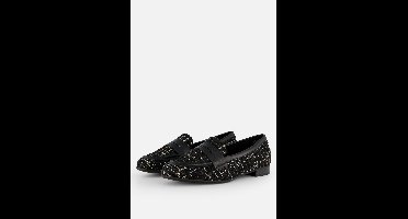 Marco Tozzi Instappers zwart Textiel - Dames - Maat 40