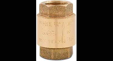 Veerbelaste TUSSENKLEP 3/4"