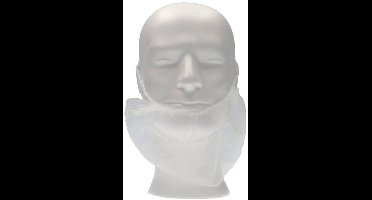 CMT | 100 baardmaskers Wit | met 2 elastiekjes | latex vrij | one size