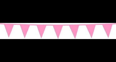 Wefiesta Vlaggenlijn 3 Meter 10 X 15 Cm Polyetheen Roze