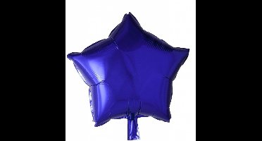 Helium Ballon Ster Paars 46cm leeg