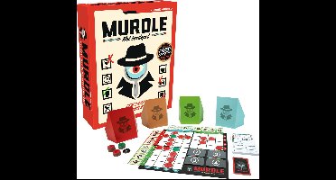 Goliath Murdle het Bordspel - Breinbreker - Bordspel - Crime Spel - Deductief redeneren - 2 tot 4 spelers