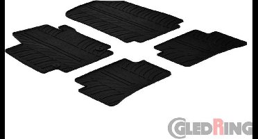 Gledring Rubbermatten passend voor Renault Clio IV 5 deurs 2012-2019 / Clio IV GT 2013- / Captur 2013-2019