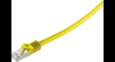 S-Impuls S/FTP CAT7 10 Gigabit netwerkkabel / geel - LSZH - 5 meter