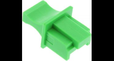 RJ45 (m) afsluitcover voor RJ45 (v) poort - per stuk / groen