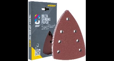 CROP Delta Schuurpapier 100x145mm korrel 120 - 10 stuks