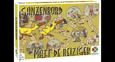 Tactic Spellen van Toen: Matt de Reiziger / Ganzenbord – Bordspel – Familiespel – Vanaf 4 jaar – 2-6 spelers