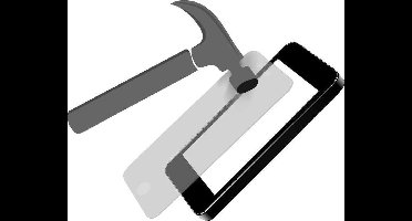 Screen protector van gelaagd glas voor Apple iPhone 7 Plus / 8 Plus