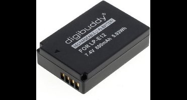 A-Merk Digibuddy Accu Batterij Canon LP-E12 - 800mAh