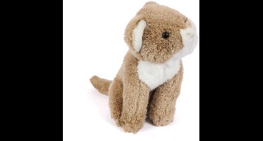 PIA Soft Toys - Pluche Knuffeldier Leeuwin - zittend - 18 cm