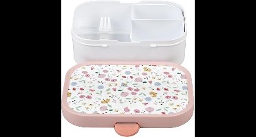 Lunchbox - Bloemen & vlinders