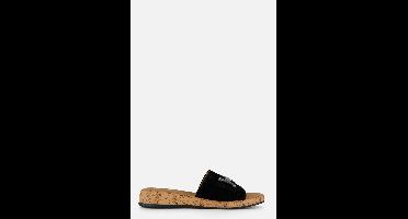 Gabor Slippers zwart Textiel - Maat 38